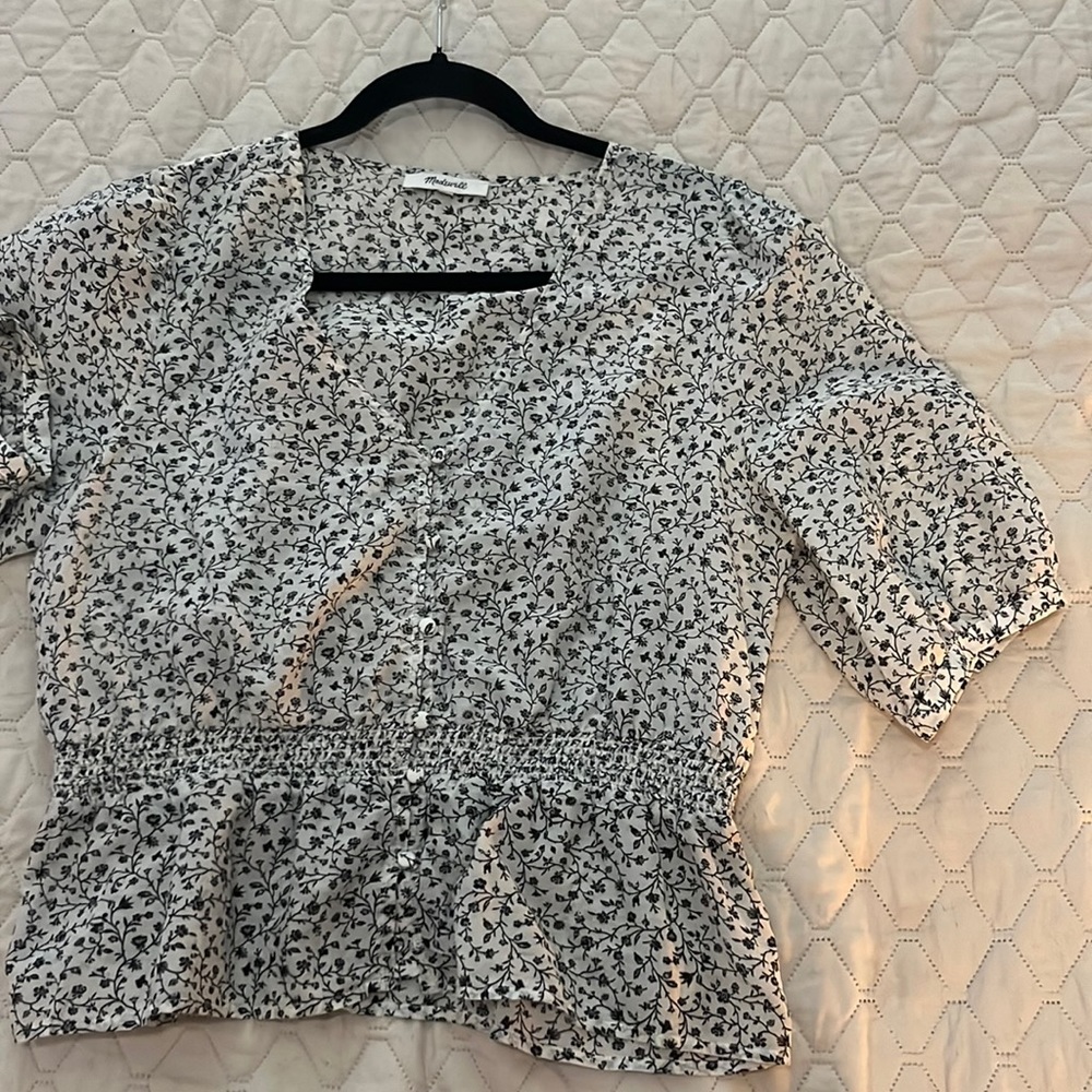 Floral Madewell top